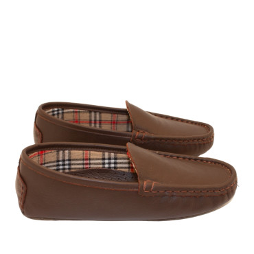 ZAPATILLA MOCASIN MARRON