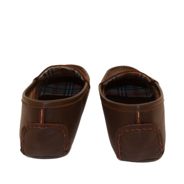 ZAPATILLA MOCASIN MARRON