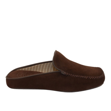 ZAPATILLA CHINELA SERRAJE MARRON