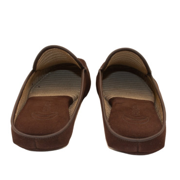 ZAPATILLA CHINELA SERRAJE MARRON