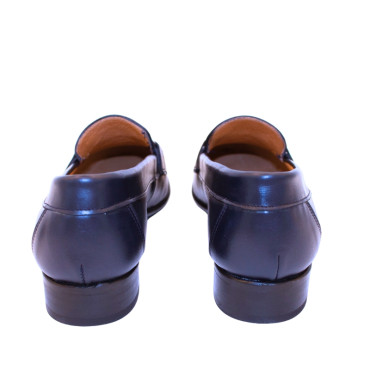 MOCASIN CON ESTRIBO AZUL