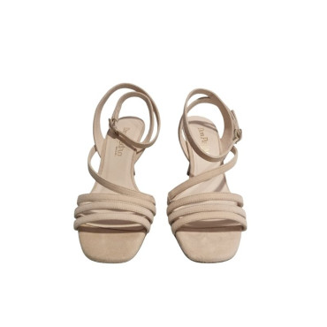 SANDALIA DE FIESTA TOBILLO ANTE NUDE