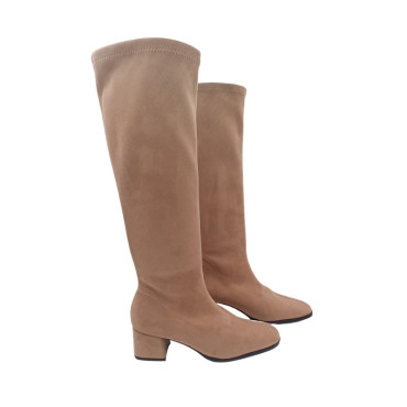BOTA DE TACÓN ANTE ELASTICO TIERRA