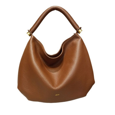 BOLSO HOBO MARRON