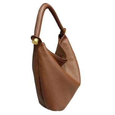 BOLSO HOBO MARRON