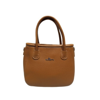BOLSO DE MANO CAMEL