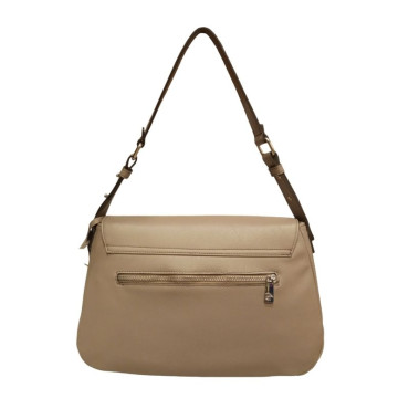 BOLSO DE HOMBRO CON SOLAPA TOPO