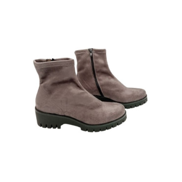 BOTIN DIENTES ELÁSTICO GRIS