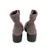 BOTIN DIENTES ELÁSTICO GRIS