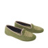 ZAPATILLA COPETE TERCIOPELO BORDADO VERDE