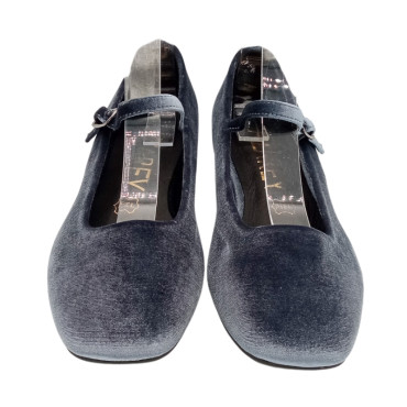 MERCEDITAS TERCIOPELO GRIS