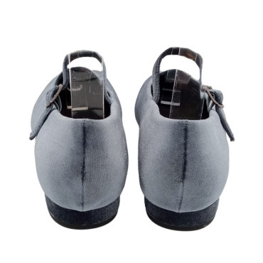 MERCEDITAS TERCIOPELO GRIS