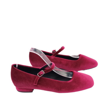 MERCEDITAS TERCIOPELO BURDEOS