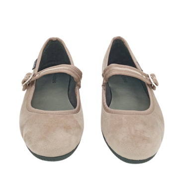 MERCEDITAS TERCIOPELO BEIGE