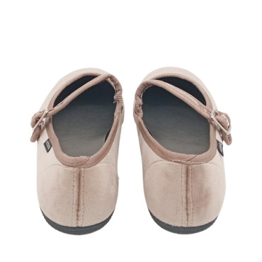 MERCEDITAS TERCIOPELO BEIGE
