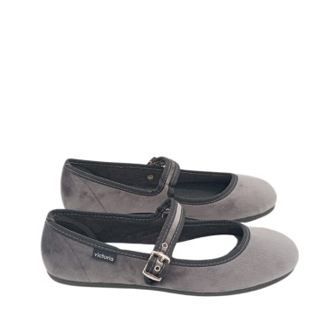 MERCEDITAS TERCIOPELO GRIS