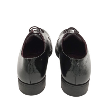 ZAPATO  CORDONES CHAROL NEGRO CORDONES