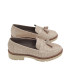 MOCASIN CON BORLAS COCO CHAROL BEIGE