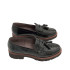 MOCASIN CON BORLAS COCO CHAROL NEGRO