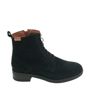 BOTIN CORDONES ANTE NEGRO