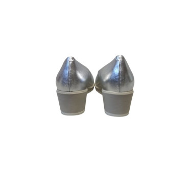 SALÓN CUÑA ESCOTE EN PICO PLATA