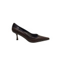 SALON TACON ALTO CON VIVO DE CHAROL MARRON