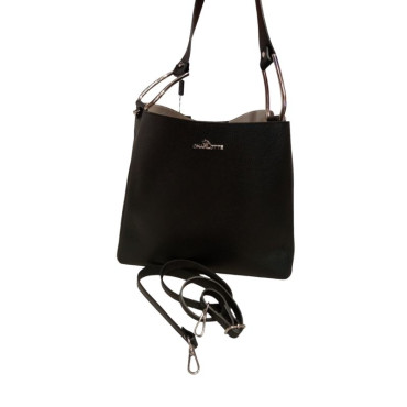 BOLSO DE HOMBRO CUBO NEGRO