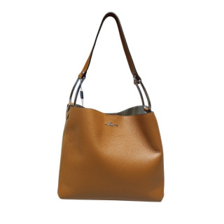 BOLSO DE HOMBRO CUBO CUERO