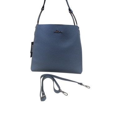 BOLSO DE HOMBRO CUBO AZUL