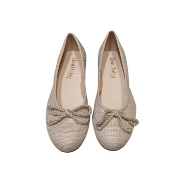 BAILARINA RAFIA BEIGE