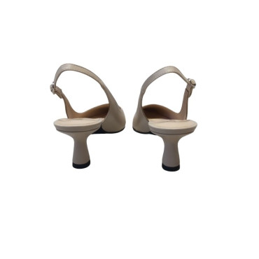 SALÓN DESTALONADO BICOLOR BEIGE-NEGRO