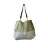 BOLSO ALINA LINO VERDE/ CAQUI