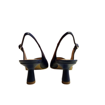 SALÓN DESTALONADO BICOLOR AZUL-PIEDRA