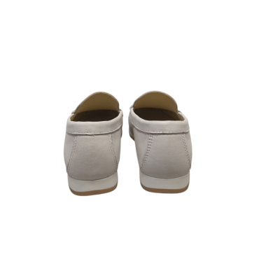 MOCASÍN CON ANTIFAZ BLANCO ROTO