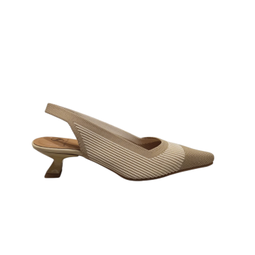 SALÓN DESTALONADO ELASTICO BICOLOR CREMA-AVENA