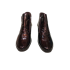 BOTIN CON CREMALLERAS MARRON DE CHAROL