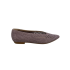 ZAPATO BAJO DE CROCHET PÚRPURA