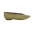 ZAPATO BAJO DE CROCHET OLIVA
