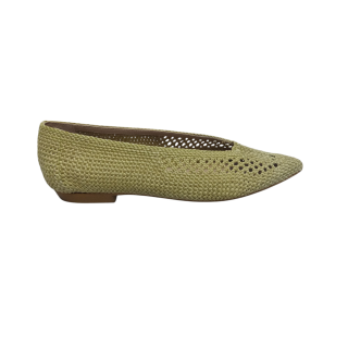 ZAPATO BAJO DE CROCHET OLIVA