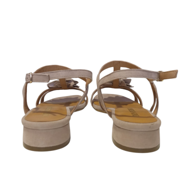 SANDALIA ADORNO FLOR NUDE