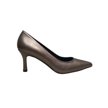 SALÓN DE TACÓN PLATA VIEJA