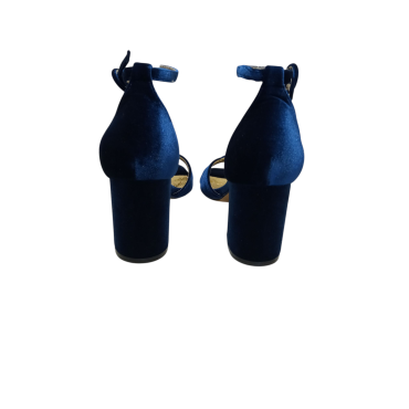 ZAPATO TERCIOPELO MARINO