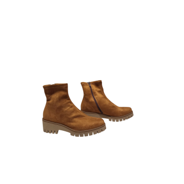 BOTIN DIENTES ELÁSTICO CUERO
