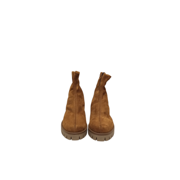 BOTIN DIENTES ELÁSTICO CUERO