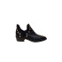 BOTIN TACHUELAS PIEL NEGRO