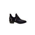 BOTIN TACHUELAS PIEL NEGRO