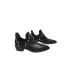 BOTIN TACHUELAS PIEL NEGRO