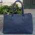 TOTE PIEL LABRADA AZUL