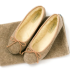 ZAPATILLA BAILARINA FIELTRO BEIGE