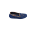 ZAPATILLA CUÑA OCULTA TERCIOPELO AZUL